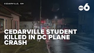 Cedarville mourns student killed in Washington, D.C. plane crash