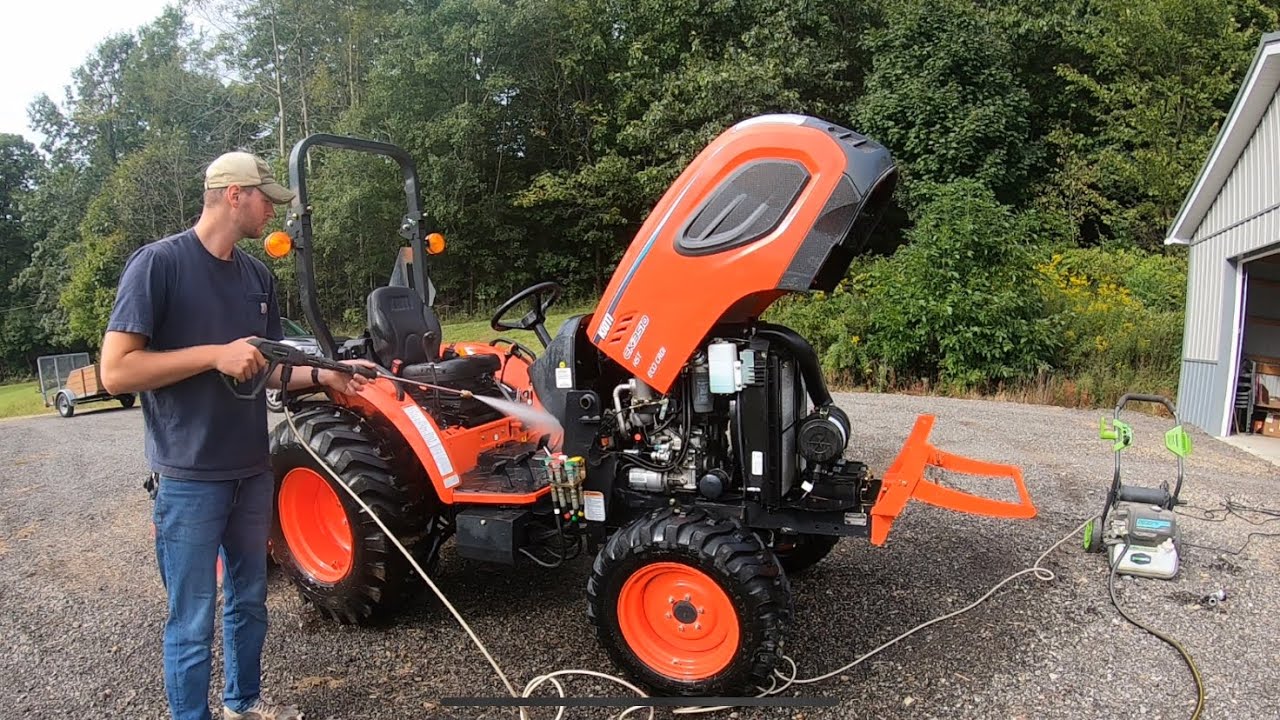 39 50 Hour Service on Kioti CK3510 YouTube