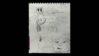 Frosty talks to Jax ( original crossover)  #theamazingdigitalcircus #indieanimation #animatedseries
