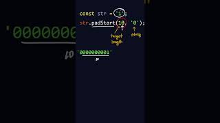 padEnd() | String | JavaScript | Learn in Tamil #LiT