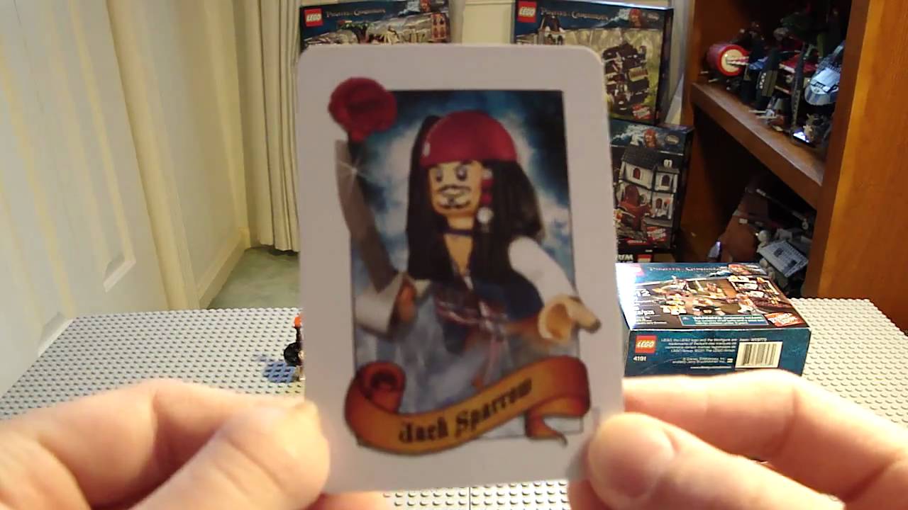 LEGO PIRATES of the CARIBBEAN: The Captain's Cabin: Set 4191 REVIEW ...