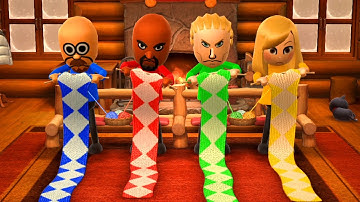 Wii Party U Dojo Domination Play as Homer Simpson (Hardest COM)