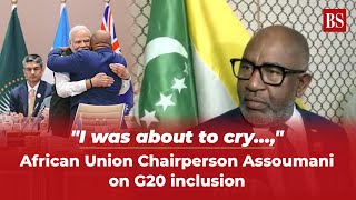 "I was about to cry…," - African Union Chairperson Assoumani on G20 inclusion
