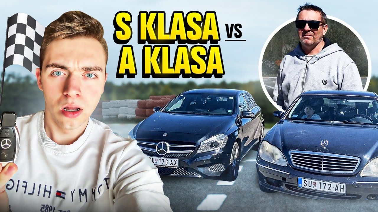 TRKA MERCEDESA - TATA VS. SIN *S klasa VS A klasa*