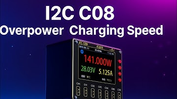 i2C C08 Flash Charger No.1 Digital Waveform Ammeter with Charge Detection | SIMLOCK COMMUNICATION