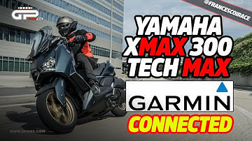 PROVA XMAX 300 Tech Max: lo scooter connesso che naviga con Garmin