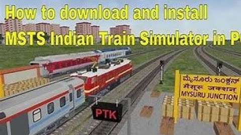 How to download some basic files in msts game| Indian Railways |