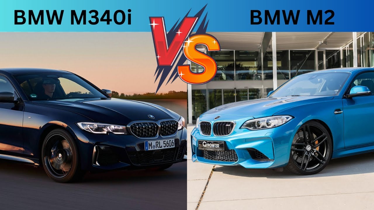 BMW M2 COMP VS BMW M340i - YouTube