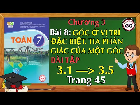 Video Toán lớp 7 Bài 3.1, 3.2, 3.3, 3.4, 3.5 trang 45 - Kết... - YouTube
