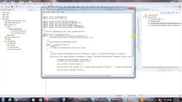 Create a servlet by using doGet() method of the HTTP servlet Class