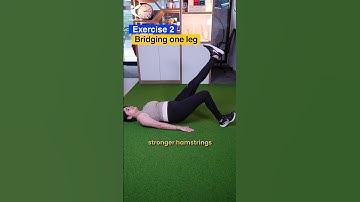 Hamstrings strengthening exercises for sciatica #sciaticarelief #stretching #hamstringstrength