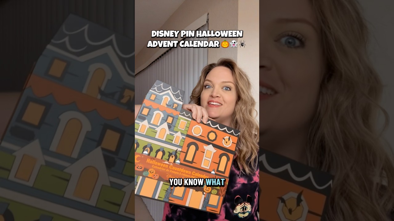 Disney’s Halloween Advent Pin Calendar 
