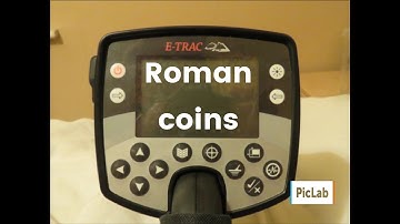 minelab etrac - roman coins and there target id numbers