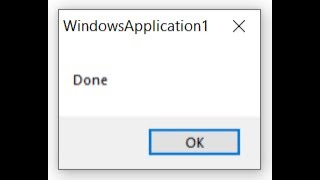 How do you use msg box(message box) in Visual studio 2010 simple way