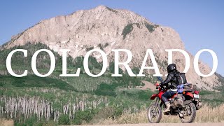 2,000 Miles Solo on a Honda XR650L Dual Sport - A Colorado Mountain Motorcycle Adventure
