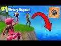 LAUNCHING ENEMIES OFF THE MAP In Fortnite Battle Royale!