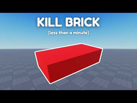 How To Make a KILL BRICK in Roblox Studio (2026)