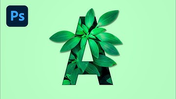 Leaves Cutout Effect in Photoshop | Photoshop Tutorial