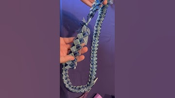 How to Make A 2-Ribbon Grad Lei 🎀👩‍🎓🌺 #graduation #diy #lei #graduate #gradgift #craft #moneylei