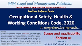 Oshwc Code Scope And Applicability 15Feb2025