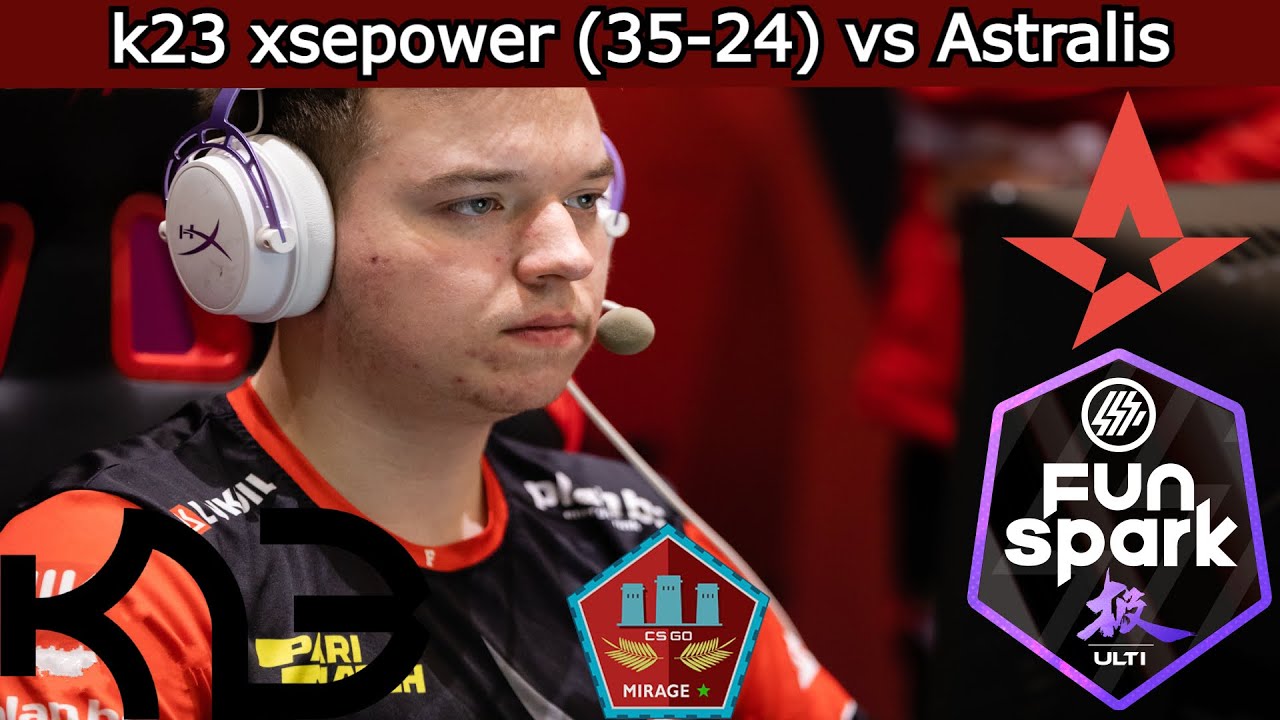 K23 xsepower (35-24) vs Astralis @ FUNSPARK ULTI 2021 FINALS [de_mirage]