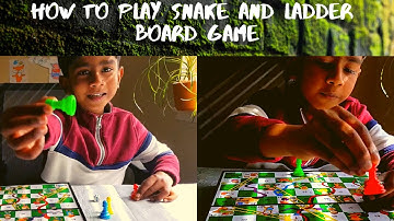 How to play Snake and Ladder game|Snakes and Ladders Board Game Rules & Instructions|Board games