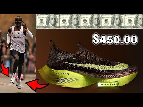 Eliud Kipchoge's NIKE ZOOMX ALPHAFLY 