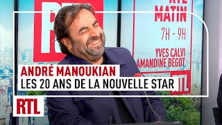 Les 20 ans de la Nouvelle Star : André Manoukian invité d'Isabelle Morini-Bosc sur RTL (l'intégrale)