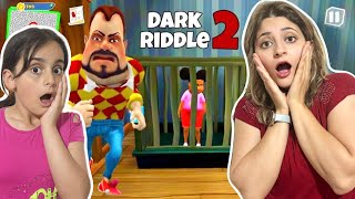 DARK RİDDLE 2 MARS ŞEHRİNE GELDİK MARY BURADAYMIŞ😱 SONUNDA BULDUK #darkriddle #sakallıkomşu