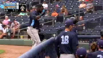 Alvarez blasts two-run shot for Hooks