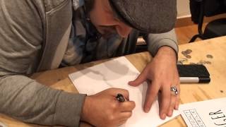 Thought Bubble 2012 - Andy Belanger Drawing Swamp Thing 31.