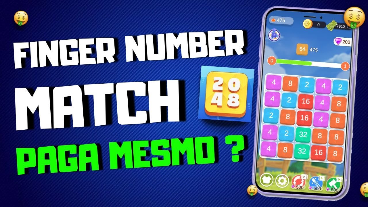 [ APP FINGER NUMBER MATCH ] COMO GANHAR DINHEIRO APP FINGER NUMBER MATCH – PAGA MESMO ?