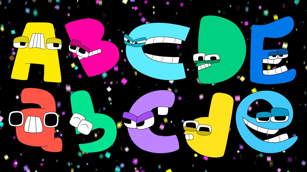 ABC Song with Cute Alphabet Characters | Learn A to Z Uppercase ...
