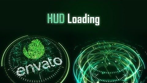 HUD Loading Logo Reveal - After Effects Template