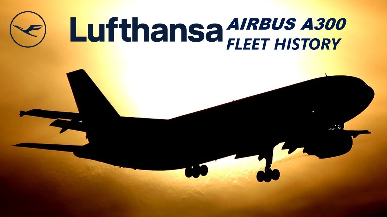 Lufthansa Airbus A300 Fleet History (1976-2009)