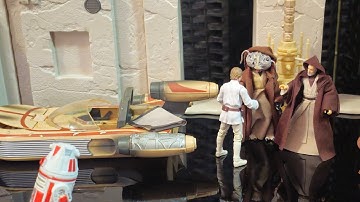 Star Wars Landspeeder Comparison. New Vintage Collection 2025 vs. Power of the Force 1995.