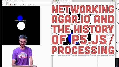 Live Stream #58: Networking Agar.io and the History of p5.js/Processing