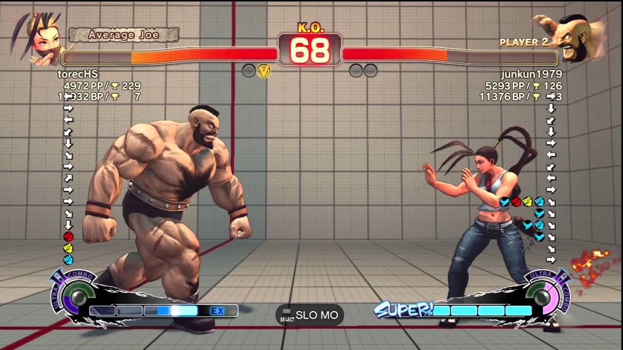 torecHS [Ibuki] vs. junkun1979 [Zangief] - PS3 SSF4 Arcade Edition