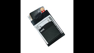 KORE Slim Wallet with integrated Carbon Fiber Money Clip