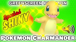 Pokemon Shiny Charmander Greenscreen Pokémon Go Pogo