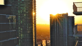 Miamis Urban Storm: A 38th Floor Perspective