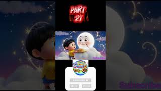 Chanda Mama Door Ke 🌙😲 | Most Popular Hindi Rhyme for Kids 🎵 #shorts #cartoon