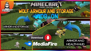 How To Download Wolf Armour And Storage Add-on For Minecraft Pocket Edition (1.16+) RB Gaming Army screenshot 2
