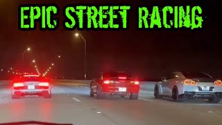 Epic Street Racing! TT R8, Mustangs, Camaro, Civic, Supra, GT500, & Tons More!