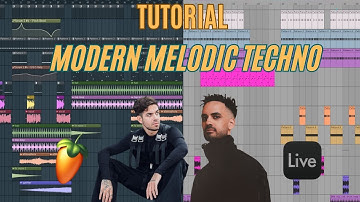Modern Melodic Techno TUTORIAL Anyma & Cassian Style - FL Studio & Ableton Project (Serum 2 & MIDI)