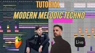 Modern Melodic Techno TUTORIAL Anyma & Cassian Style - FL Studio & Ableton Project (Serum 2 & MIDI) Net Worth