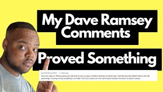 The Comments Proved It: Dave Ramsey Is a Psychology Coach Not a Financial Planner