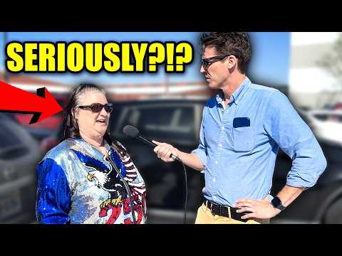 Comedian Does a Double-Take When MAGA Lady Says THIS