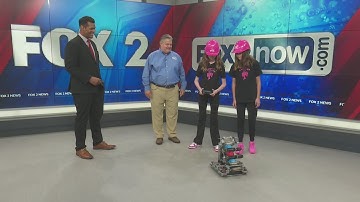 Get a preview of the VEX robotics event with the Engineering Barbies!