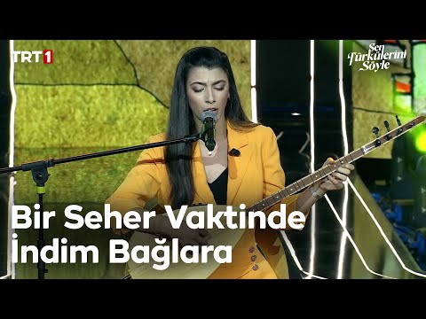 İlayda Türkü Yıldız - Bir Seher Vaktinde İndim Bağlara - Sen Türkülerini Söyle 15. Bölüm @trt1